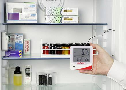 ebro TMX 410 Alarmthermometer Messbereich Temperatur -50 bis +70 °C