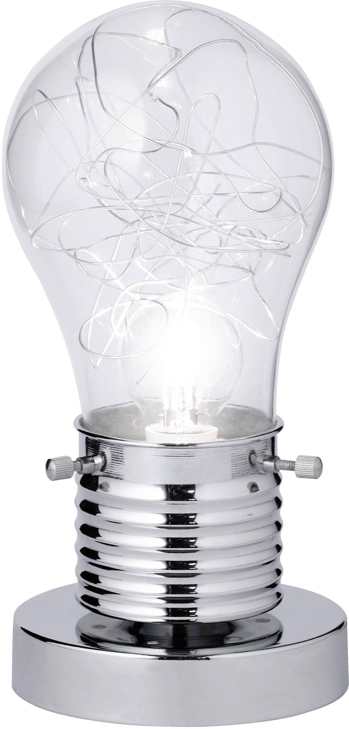 ACTION Futura 800301010150 Tischlampe LED E14 40 W Chrom
