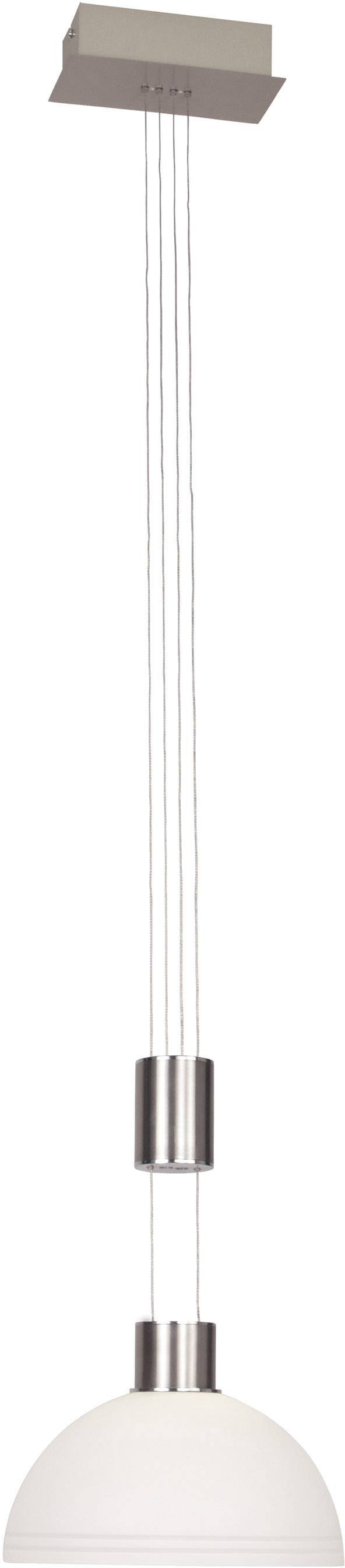 WOFI Class 6450.01.64.0250 LED-Pendelleuchte 10 W Warmweiß Nickel