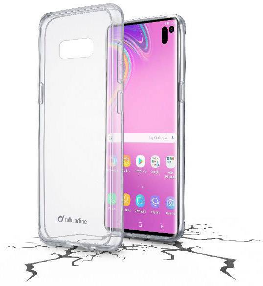 Cellularline ClearDuo Backcover Samsung Galaxy S10 E Transparent