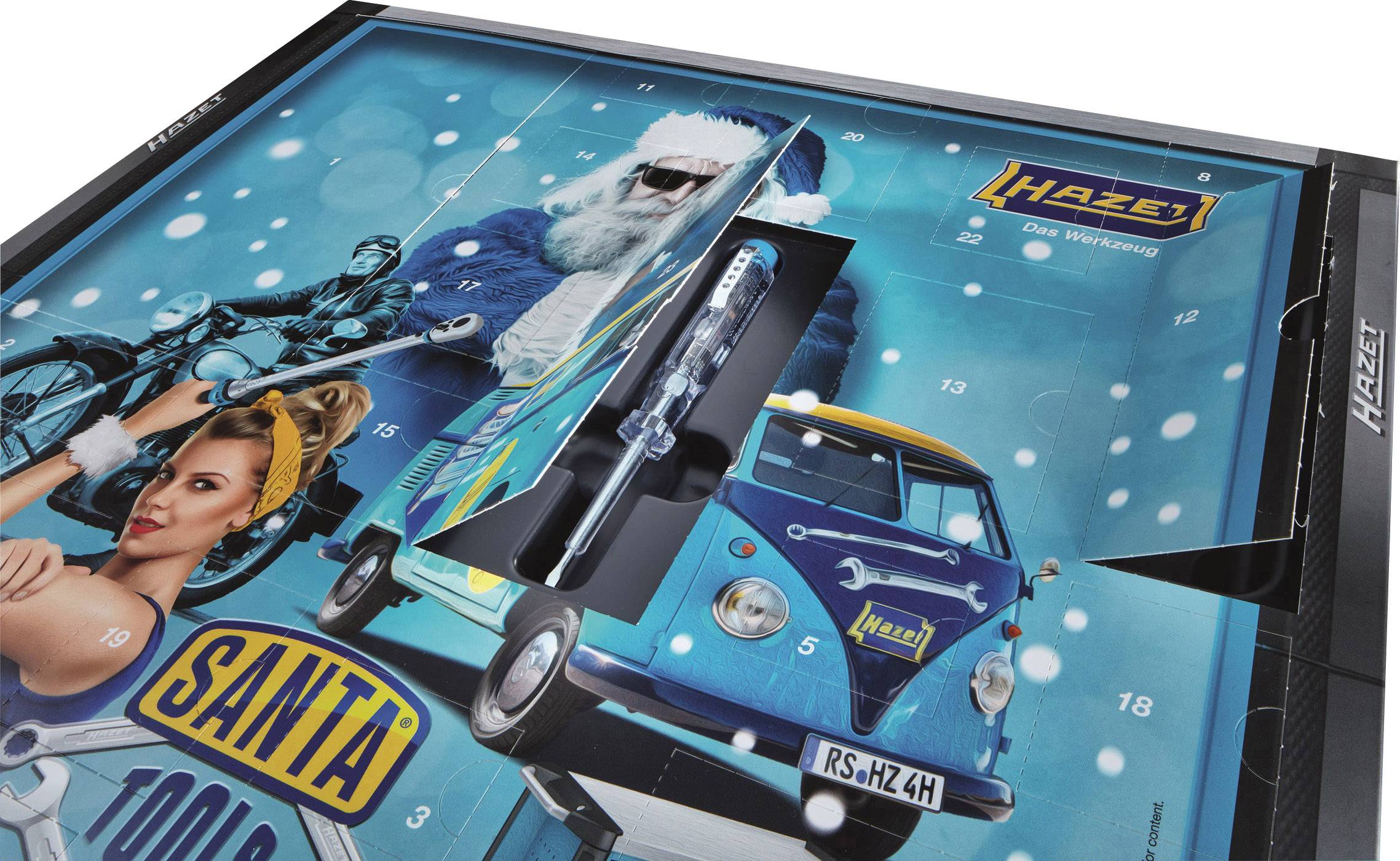HAZET HAZET Adventskalender "Santa Tools" 2019 mit 25