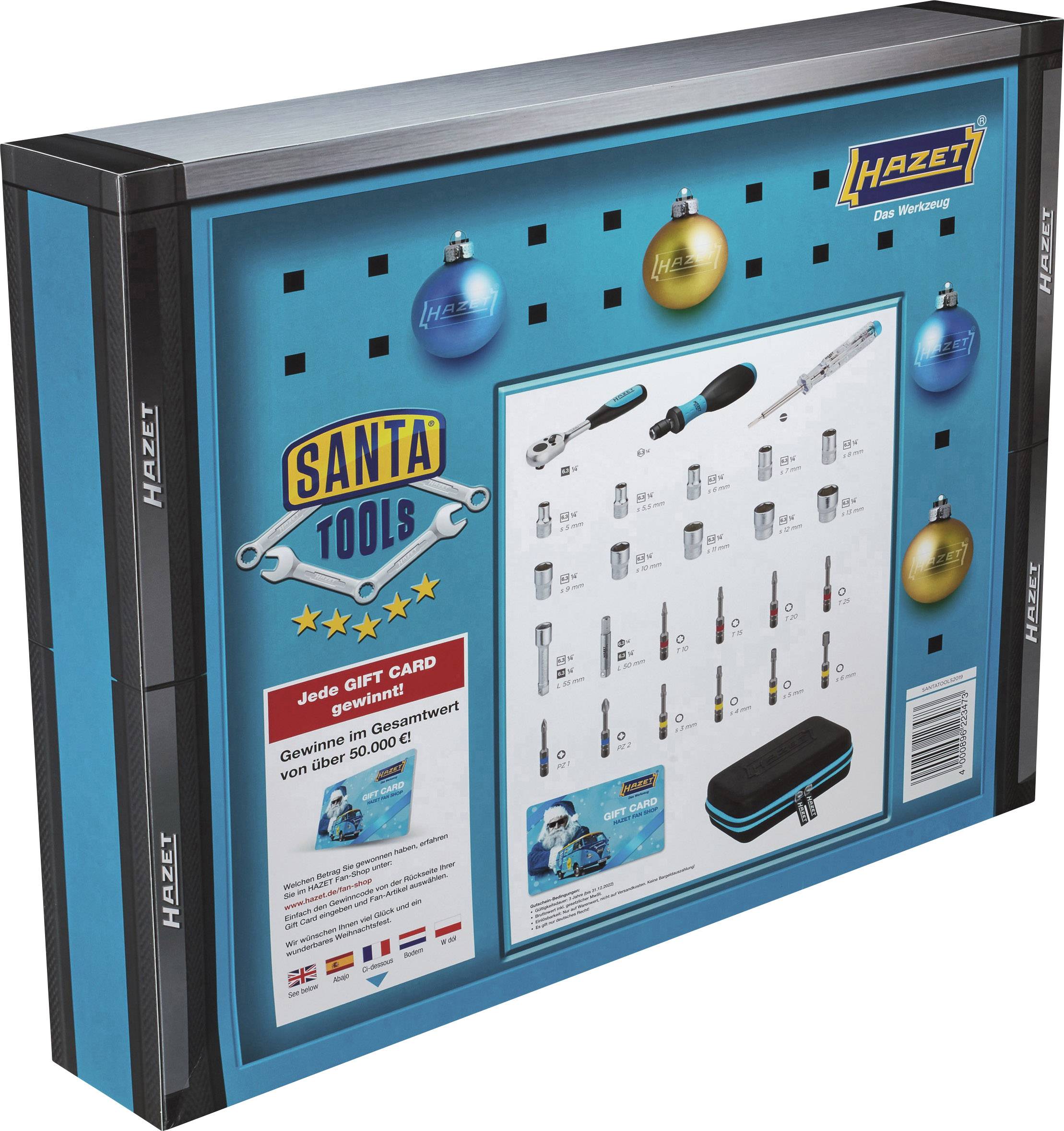 HAZET HAZET Adventskalender "Santa Tools" 2019 mit 25