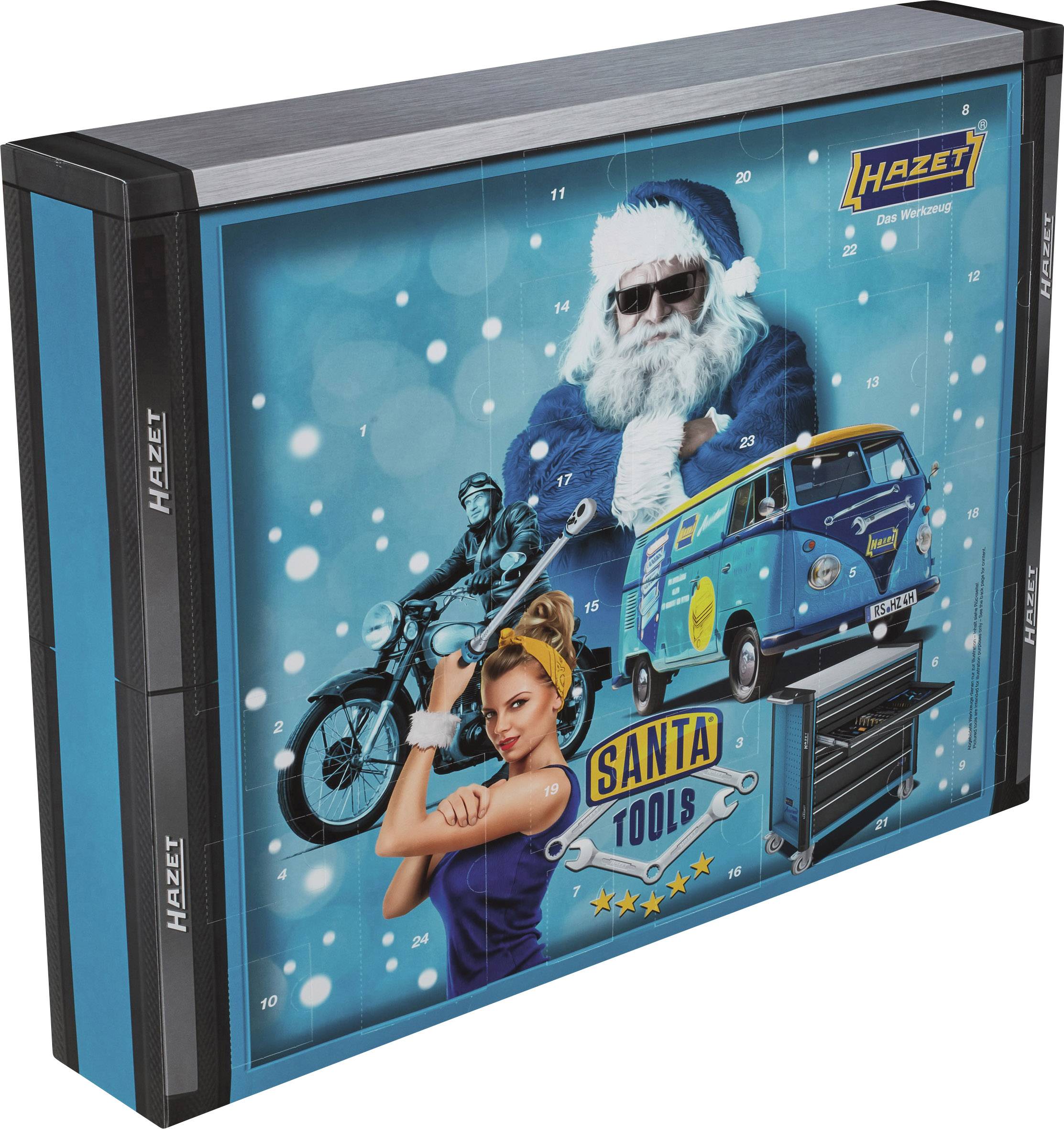 HAZET HAZET Adventskalender "Santa Tools" 2019 mit 25