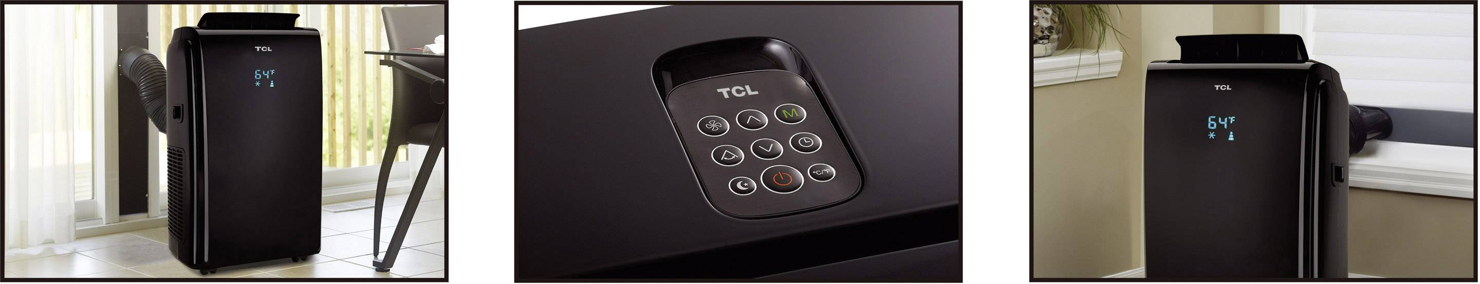 TCL Monoblock-Klimagerät EEK: A (A+++ - D) 2600 W 26 m² Schwarz
