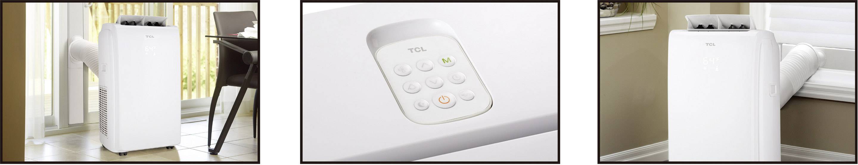 TCL TAC-12CPA/K Monoblock-Klimagerät EEK: A (A+++ - D) 3200 W 35 m² Weiß