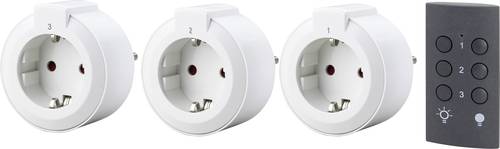 4515 Funk Steckdosen-Set Innenbereich 1000W