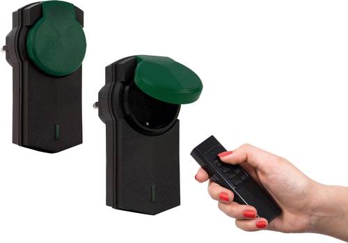 4517 Funk Steckdosen-Set Innenbereich 2300W