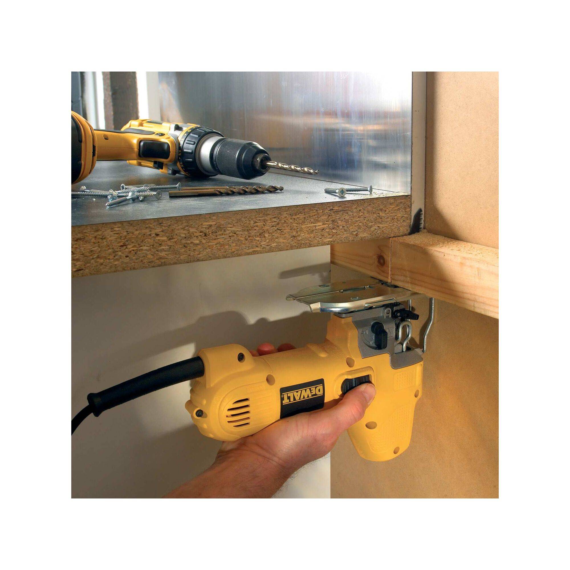 DEWALT DW343K Stichsäge DW343K-QS 550 W