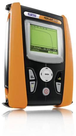 HT Instruments SOLAR I-VE Photovoltaik-Multimeter digital Datenlogger, Umwelt-Messfunktion CAT II 1000 V, CAT III 300V