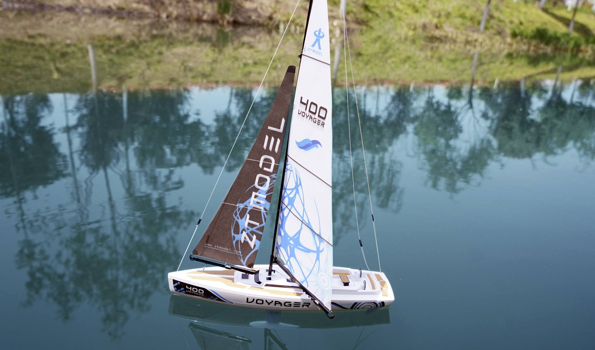 ZT Model Voyager 400 RC Segelboot RtR 400mm
