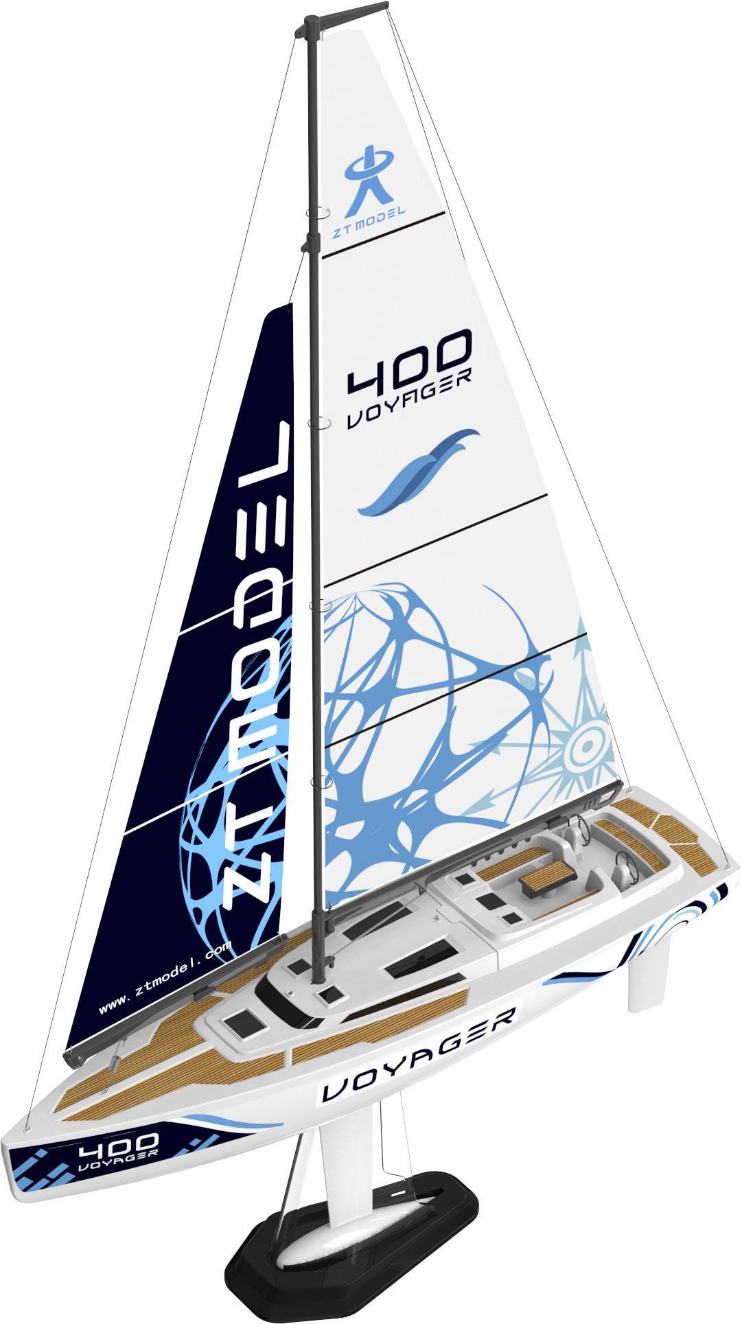 ZT Model Voyager 400 RC Segelboot RtR 400mm