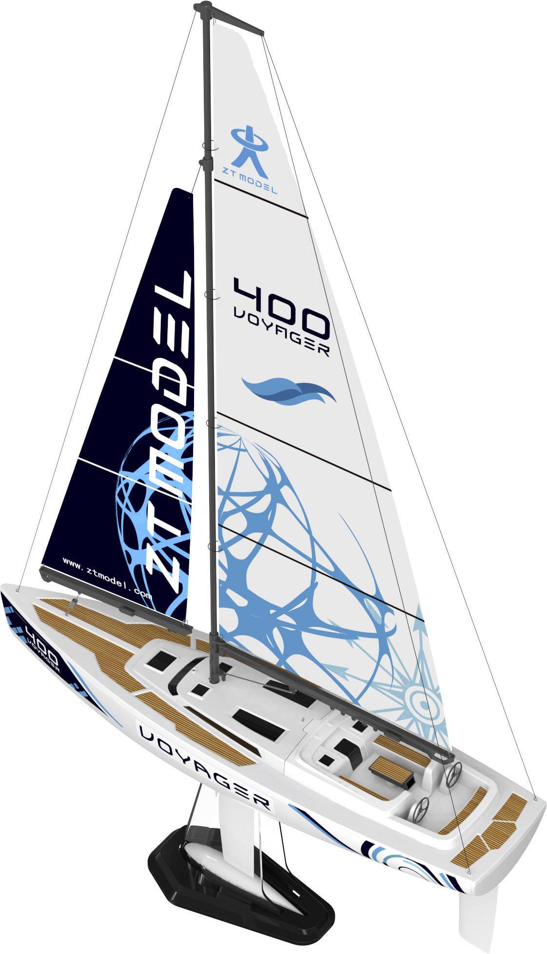 ZT Model Voyager 400 RC Segelboot RtR 400mm