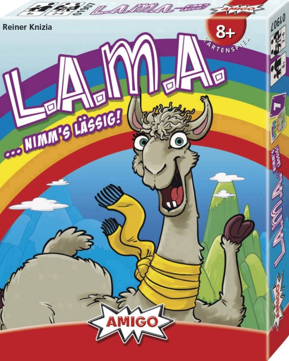 Amigo L.A.M.A. ...Nimm's lässig! 01907 Anzahl Spieler (max.): 6