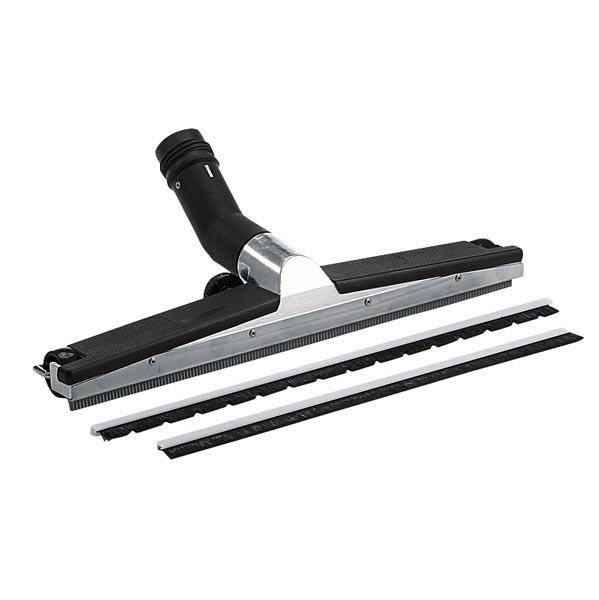 Düsenaufsatz mit langem Saugkopf und zusätzlichen Aufsätzen für einen Staubsauger, auf hellem Hintergrund gezeigt.