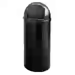 Rubbermaid 0086876157024 Mülleimer 57l (Ø x H) 390mm x 930mm Schwarz 1St. Rubbermaid 0086876157024 Mülleimer 57l (Ø x H) 390mm x 930mm Schwarz 1St.