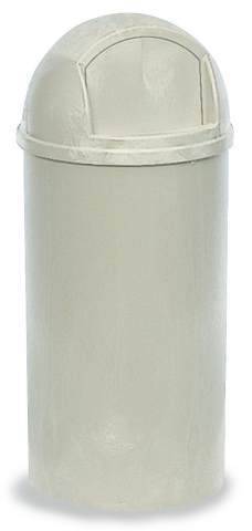 Rubbermaid 0086876157017 Mülleimer 57l (Ø x H) 390mm x 930mm Beige 1St.