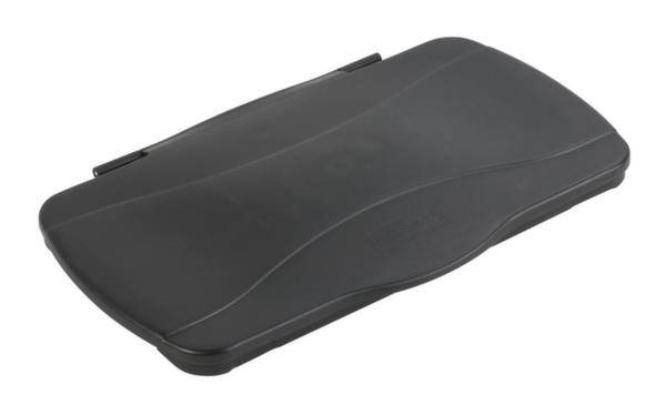 Rubbermaid 0086876186413 Scharnierdeckel Schwarz 1 St.