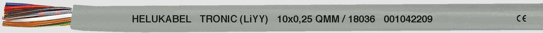 Helukabel 18006 Datenkabel LiYY 7 x 0.14 mm² Grau 100 m