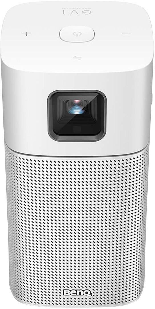 BenQ Beamer GV1 DLP Helligkeit: 200lm 854 x 480 WVGA 1000 : 1 Silber, Gelb