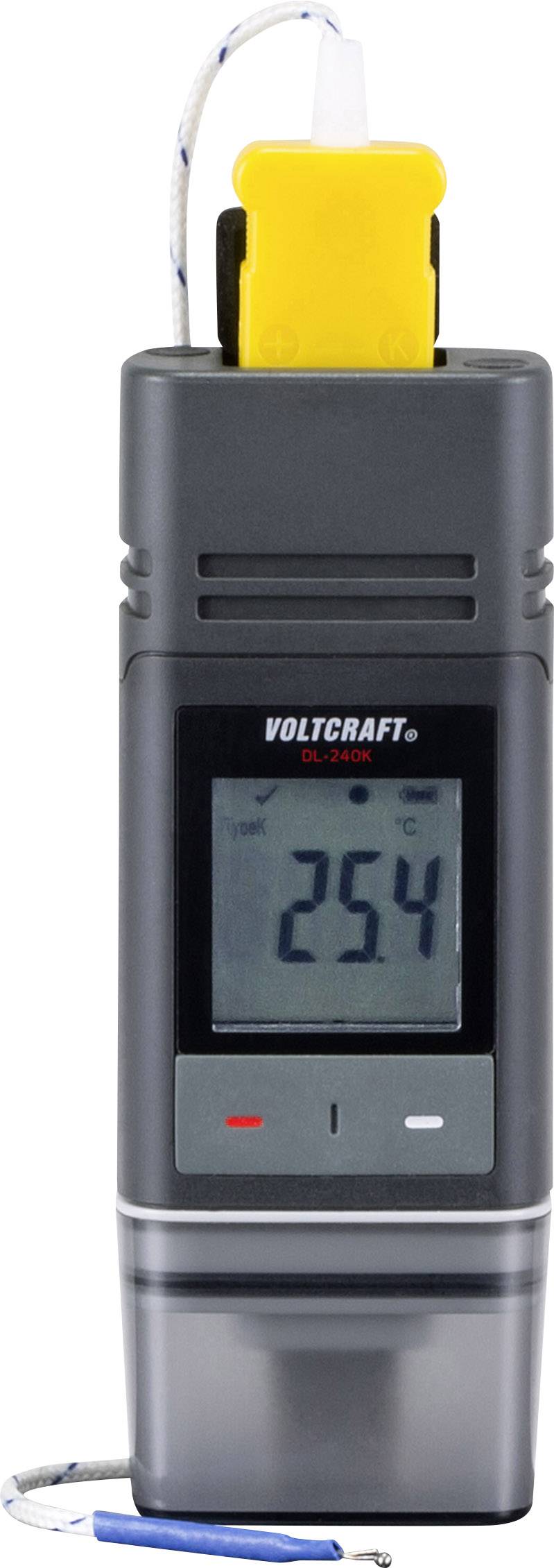VOLTCRAFT VC 9657630 DL-240K Temperatur-Datenlogger Messgröße Temperatur -200 bis 1372 °C PDF Funk