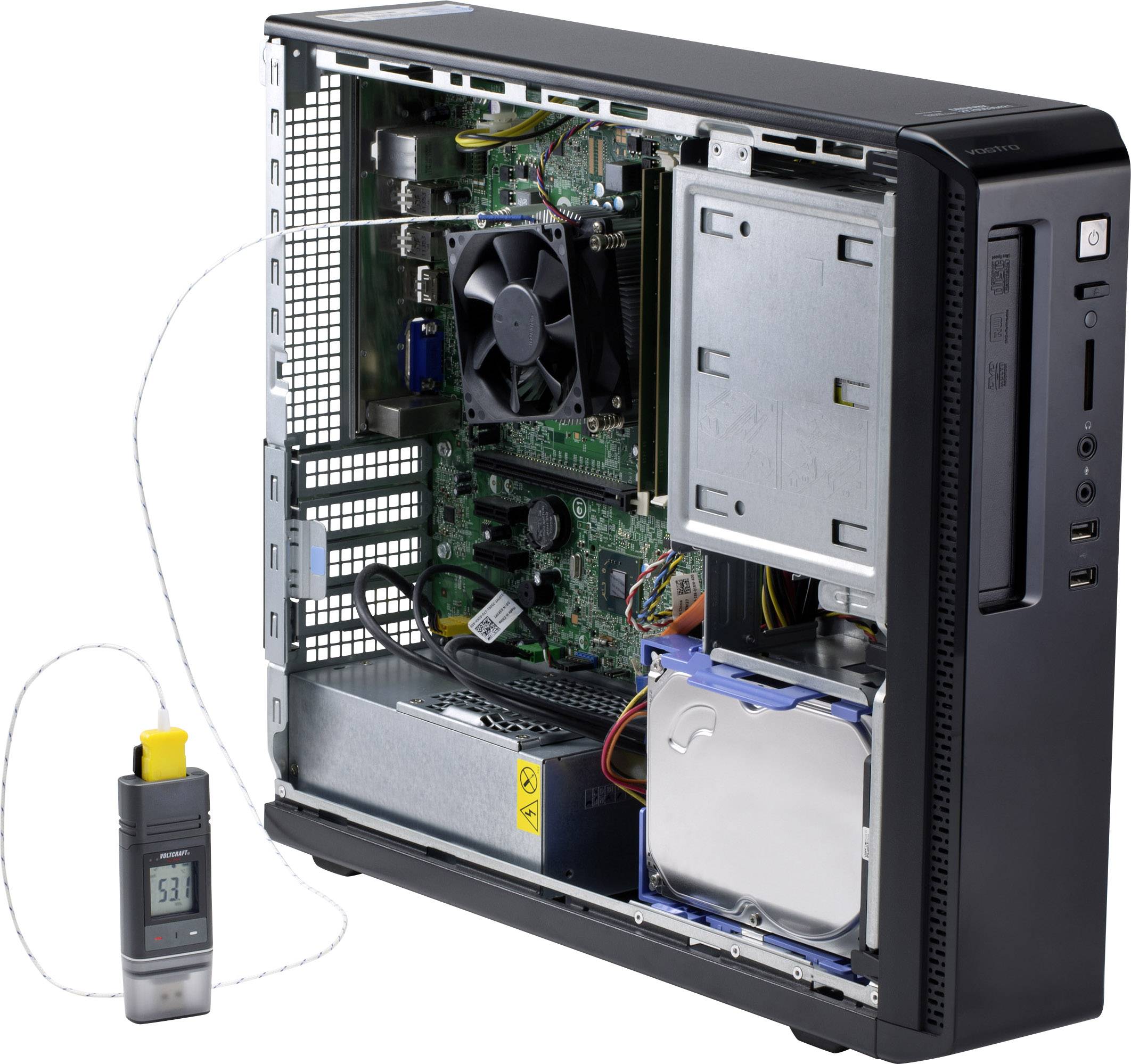 VOLTCRAFT VC-9657630-P668G DL-240K Temperatur-Datenlogger Messgröße Temperatur -200 bis 1372°C PDF Funktion