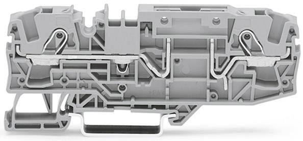 WAGO 2006-1664 Doppelstock-Basisklemme 7.50mm Push-In-Klemme Blau 25St.