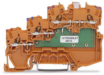 WAGO 2000-5372/1102-953 Dreistock-Initiatorklemme 7mm Push-In-Klemme Orange 15St.