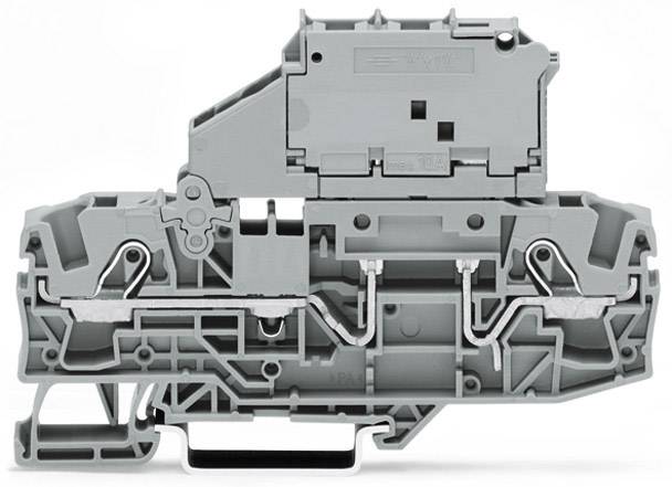 WAGO 2006-1631/1000-859 Doppelstock-Sicherungsklemme 7.50mm Push-In-Klemme Grau 25St.