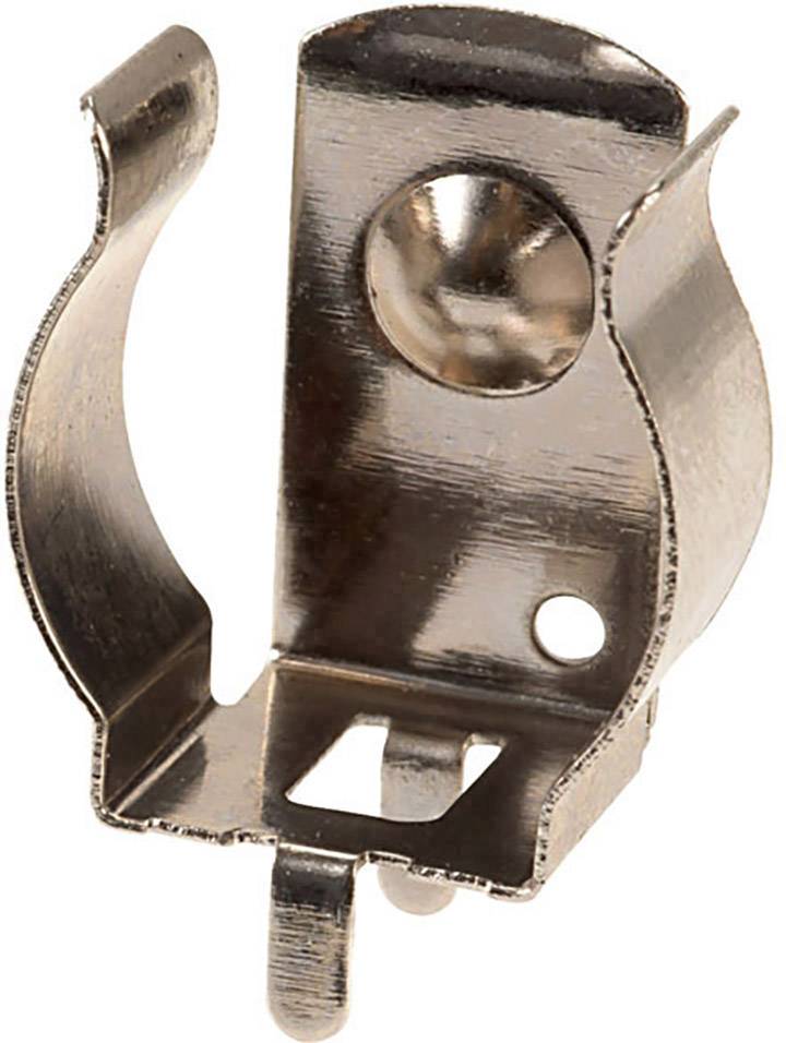 TRU COMPONENTS 18-3705 Einzelkontakt 1x Mignon (AA) Durchsteckmontage THT (L x B x H) 9.5 x 13.6 x