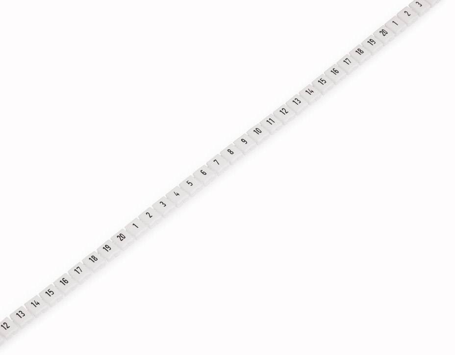 Ein weißes Maßband, diagonal ausgerichtet, zeigt Nummern von 1 bis 31 in schwarzer Schrift auf einem neutralen Hintergrund.