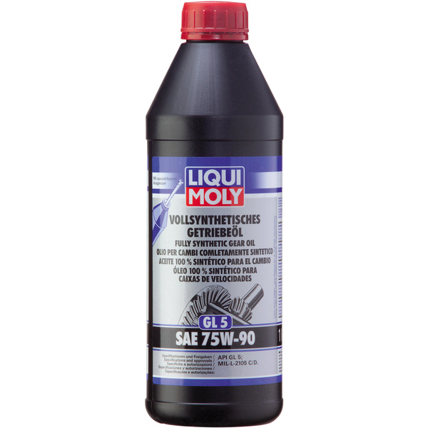 Liqui Moly (GL5) SAE 75W-90 1414 Getriebeöl 1l