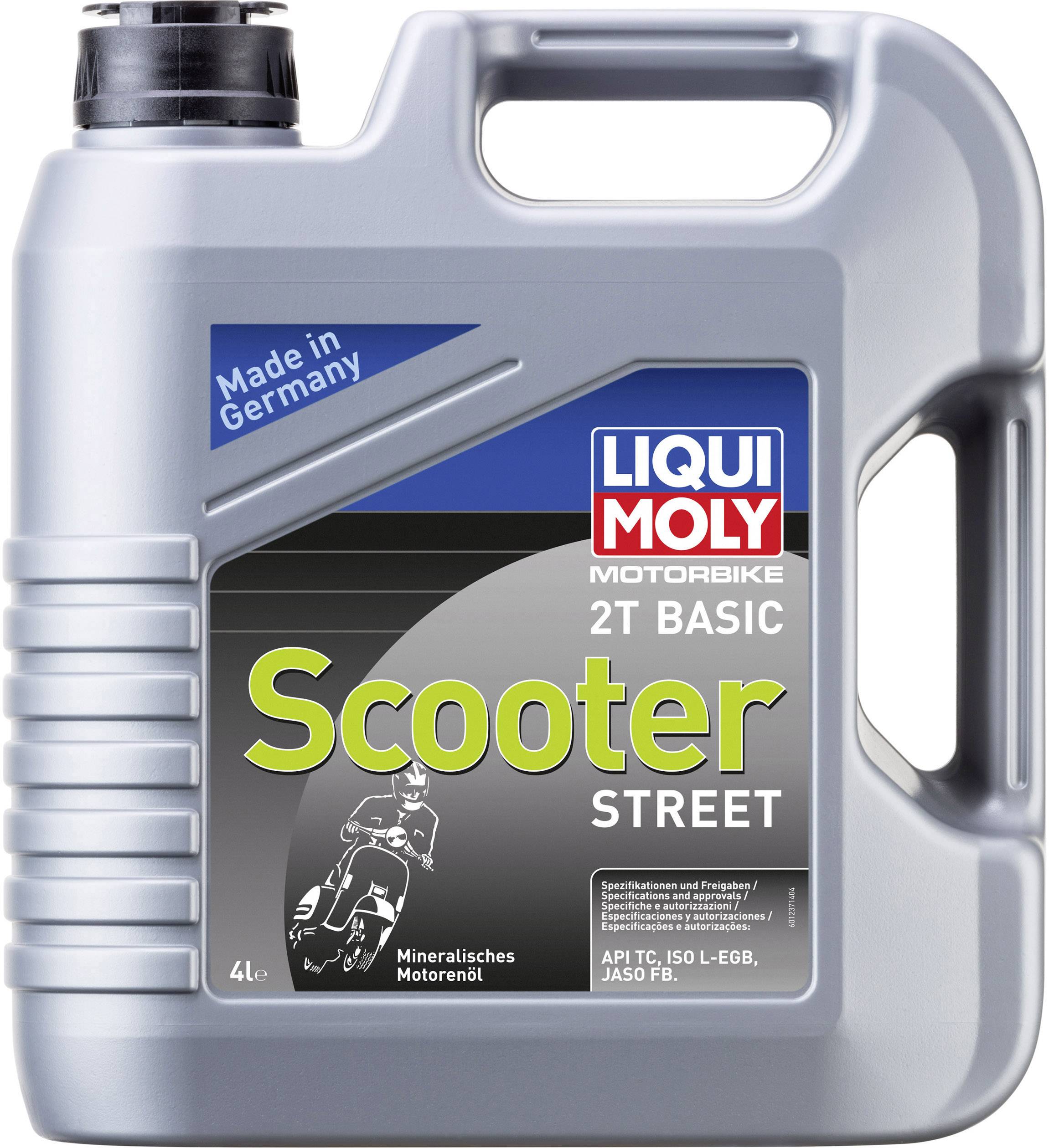 Liqui Moly Motorbike 2T Basic Scooter Street 1237 2-Takt-Motoröl 4l