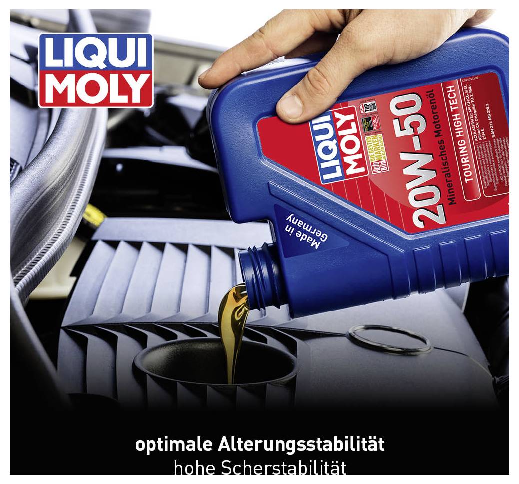 Liqui Moly Touring High Tech 20W-50 1255 Motoröl 5l