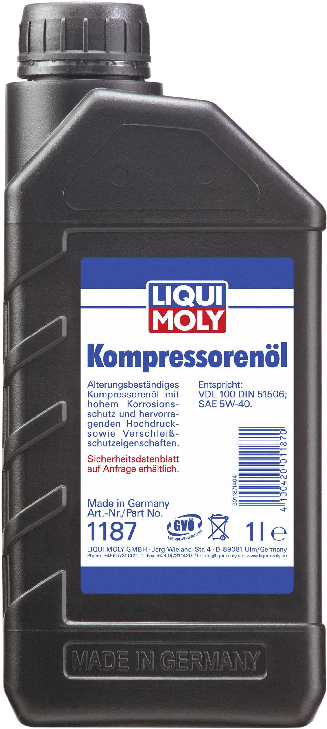 Liqui Moly 1187 Kompressorenöl 1 l