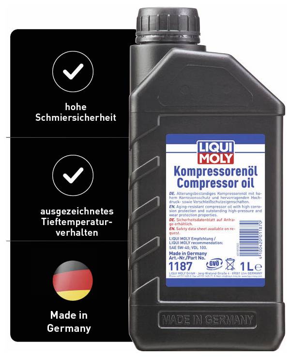 Liqui Moly 1187 Kompressorenöl 1l