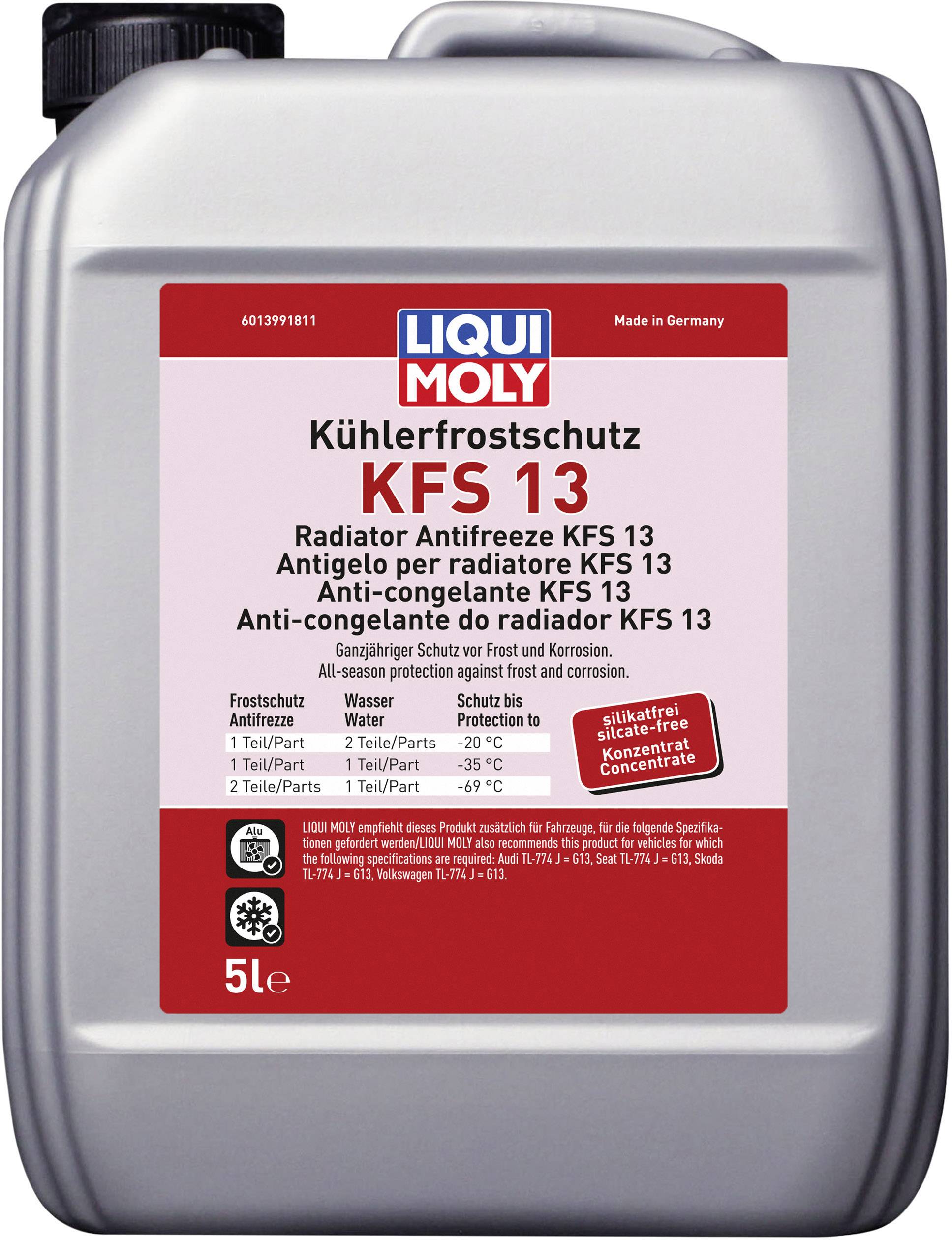 Liqui Moly 21140 Kühlerfrostschutz Kühler 5l