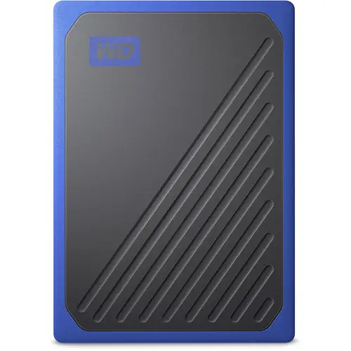 WD My Passport™ Go 500GB Externe SSD USB 3.2 Gen 1 (USB 3.0) Schwarz, Blau WDBMCG5000ABT-WESN WD My Passport™ Go 500GB Externe SSD USB 3.2 Gen 1 (USB 3.0) Schwarz, Blau WDBMCG5000ABT-WESN