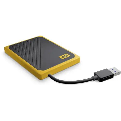 WD My Passport™ Go 2TB Externe SSD USB 3.2 Gen 1 (USB 3.0) Schwarz, Gelb WDBMCG0020BYT-WESN WD My Passport™ Go 2TB Externe SSD USB 3.2 Gen 1 (USB 3.0) Schwarz, Gelb WDBMCG0020BYT-WESN
