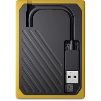 WD My Passport™ Go 2TB Externe SSD USB 3.2 Gen 1 (USB 3.0) Schwarz, Gelb WDBMCG0020BYT-WESN WD My Passport™ Go 2TB Externe SSD USB 3.2 Gen 1 (USB 3.0) Schwarz, Gelb WDBMCG0020BYT-WESN