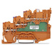 WAGO 2020-5372/1102-953 Dreistock-Initiatorklemme 7 mm Push-In-Klemme Orange 15 St.