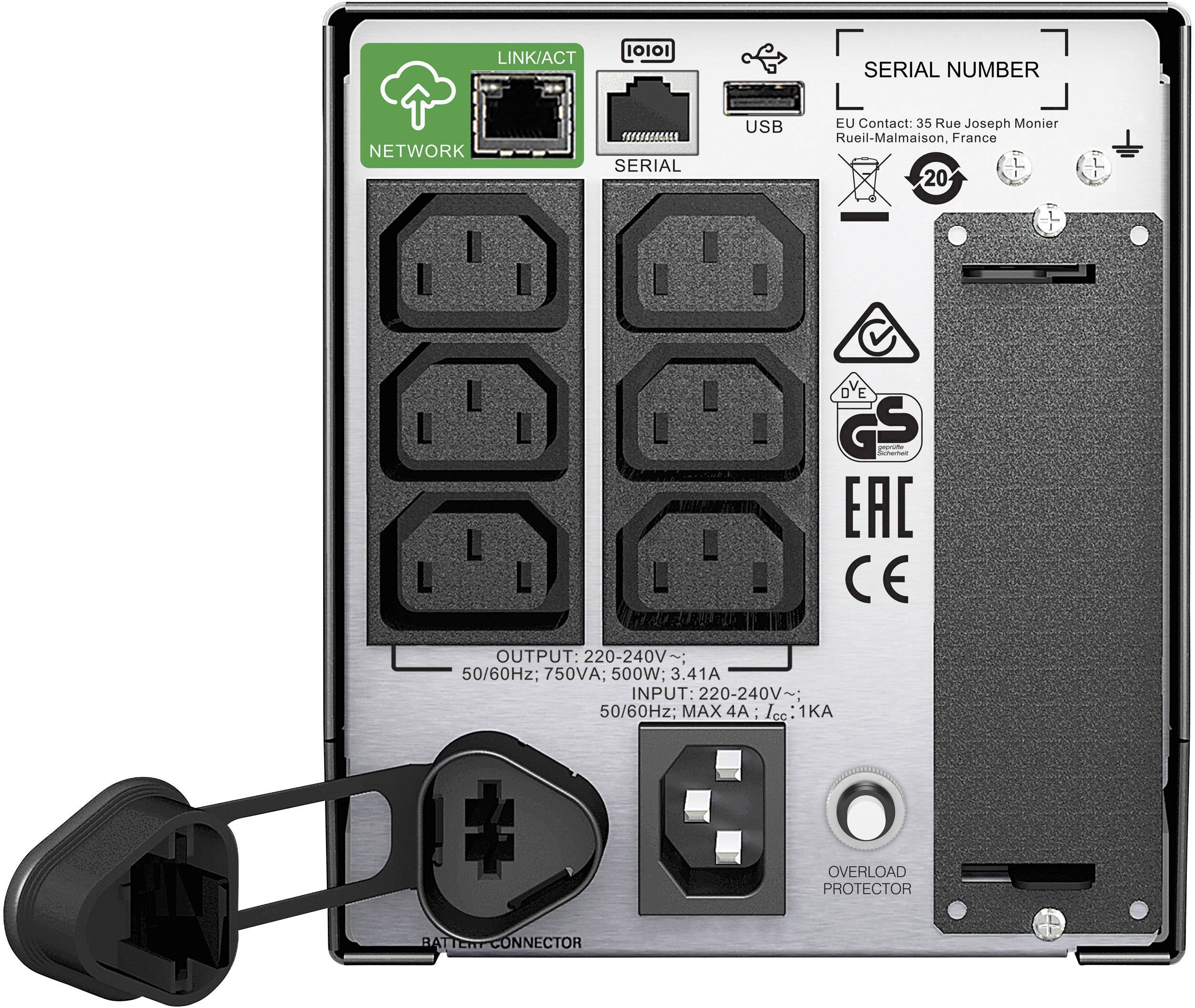 APC SMT750IC USV 750 VA