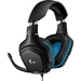 Logitech Gaming G432 Over Ear Headset kabelgebunden 7.1 Surround Schwarz, Blau Lautstärkeregelung, Mikrofon-Stummschaltung Gaming Logitech Gaming G432 Over Ear Headset kabelgebunden 7.1 Surround Schwarz, Blau Lautstärkeregelung, Mikrofon-Stummschaltung Gaming