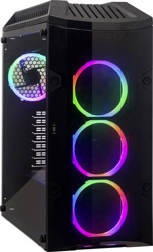 Joy-it 2196538 Gaming PC Intel Core i7 9700k 16GB 500GB SSD Nvidia GeForce GTX1660 Ti Windows® 10 P