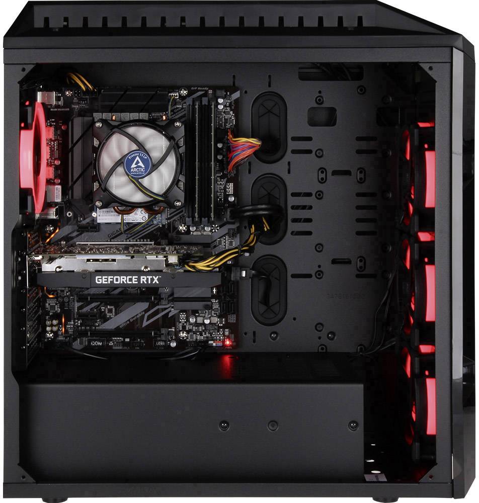 Joy-it 2196539 Gaming PC Intel Core i7 9700K 32GB 2TB HDD 500GB SSD Nvidia GeForce RTX 2070S Windows® 10 Pro
