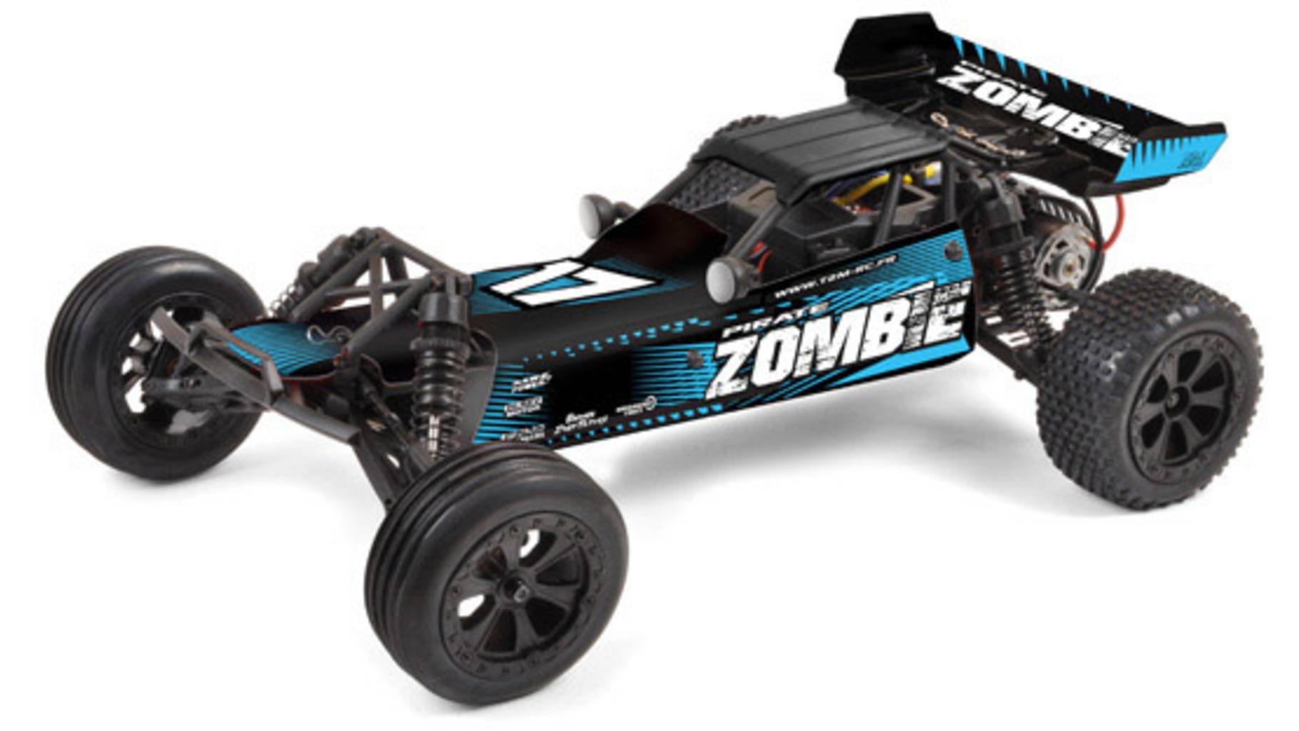 Rc Zombie T2M Pirate Zombie Brushed 1:10 RC Modellauto Elektro Buggy Heckantrieb ...