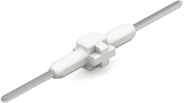 Elektronische Komponente: Zylindrischer Widerstand mit zwei Anschlüssen aus Metall, geeignet für elektronische Schaltungen.