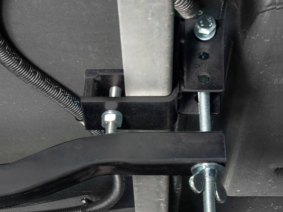 LAS 11808 SH101 Enduro Reserveradhalter Stahl 185cm x 62cm x 1.75cm