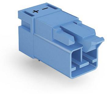 WAGO 890-3112/011-000 Netz-Steckverbinder 890 Stecker Gesamtpolzahl: 2 16 A Blau 100 St.