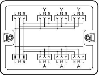 WAGO 899-681/104-000 Verteiler-Box 899 25A Weiß 1St.