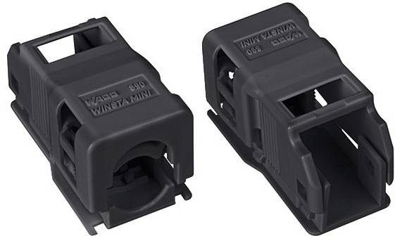 WAGO 890-502/342-000 Zugentlastung 890 Gesamtpolzahl: 2 Schwarz 50St.